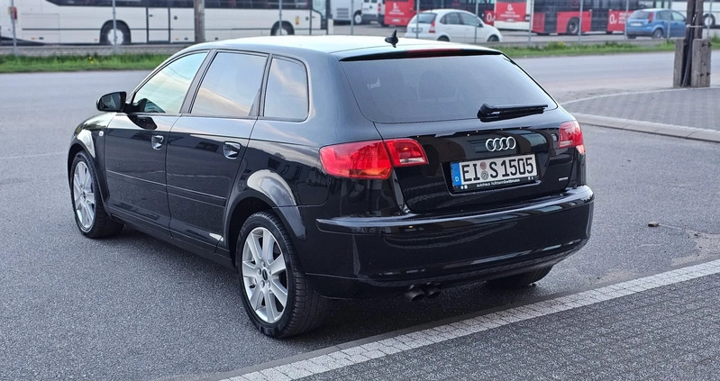 Audi A3 cena 21000 przebieg: 260000, rok produkcji 2007 z Opole małe 154